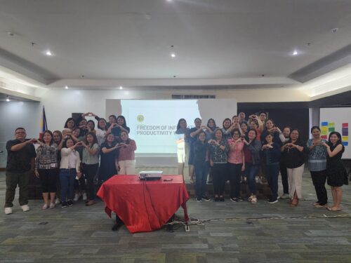 Freedom of Information (FOI) and Productivity Workshop for Librarians and Records Officers Batch 1 and 2 held on March 11-14, 2024 at Davao City